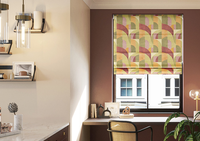 Varadero Velvet, Aloe - Twist&Fit Roman Blind - Image 3